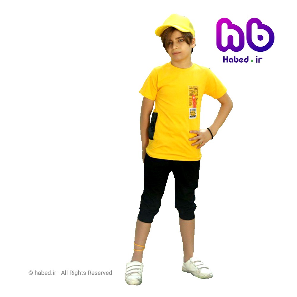 تیشرت شلوارک اسپرت پسرانه و دخترانه ایرانی جنس پنبه دورو درجه یک کد 1065