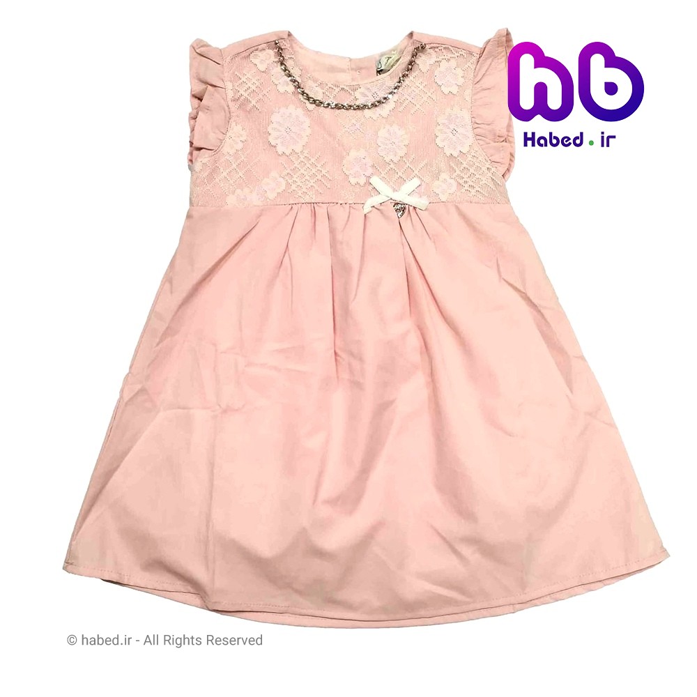 سارافون دخترانه خارجی جنس نخی درجه یک کد 1080