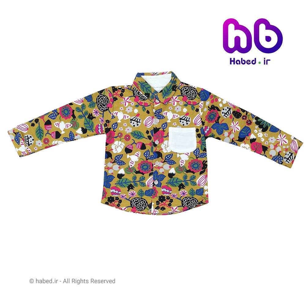 پیراهن پسرانه خارجی هاوایی جنس درجه یک کد 1164