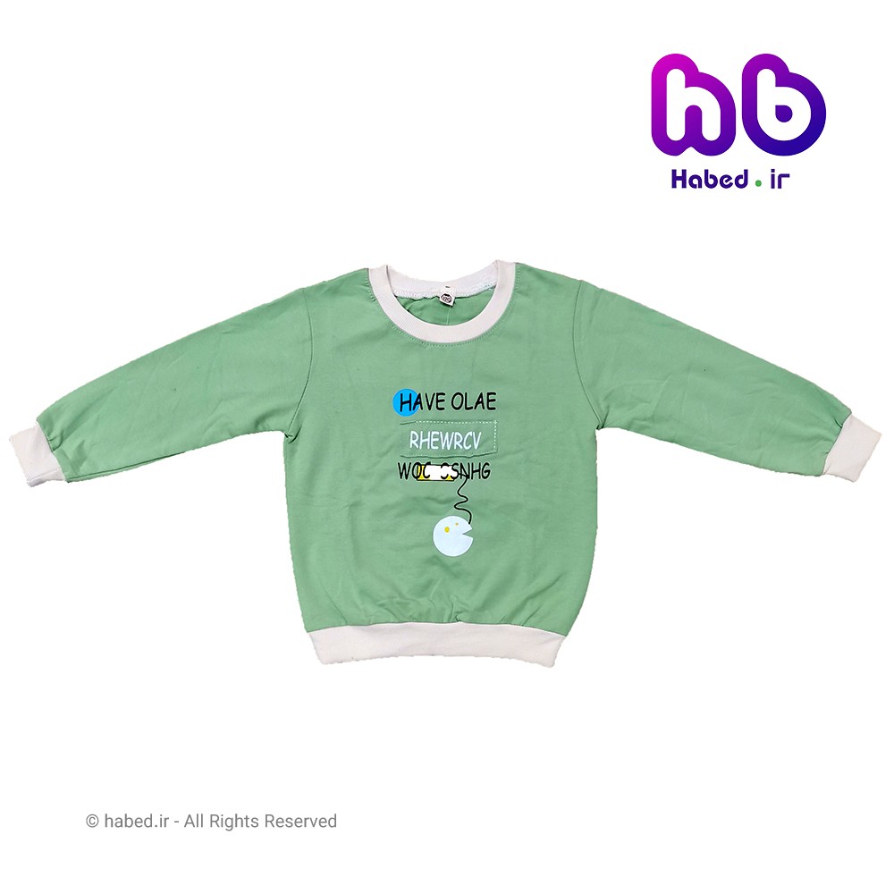 بلوز پسرانه خارجی طرح have olae جنس پنبه درجه یک کد 1166