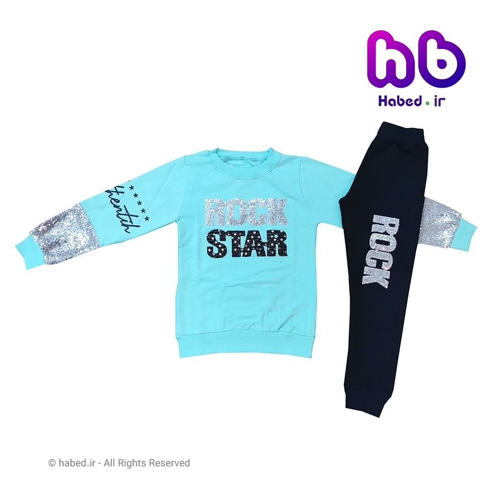 بلوز شلوار جدید دخترانه شیک ایرانی جنس پنبه دورو درجه یک کد 1221