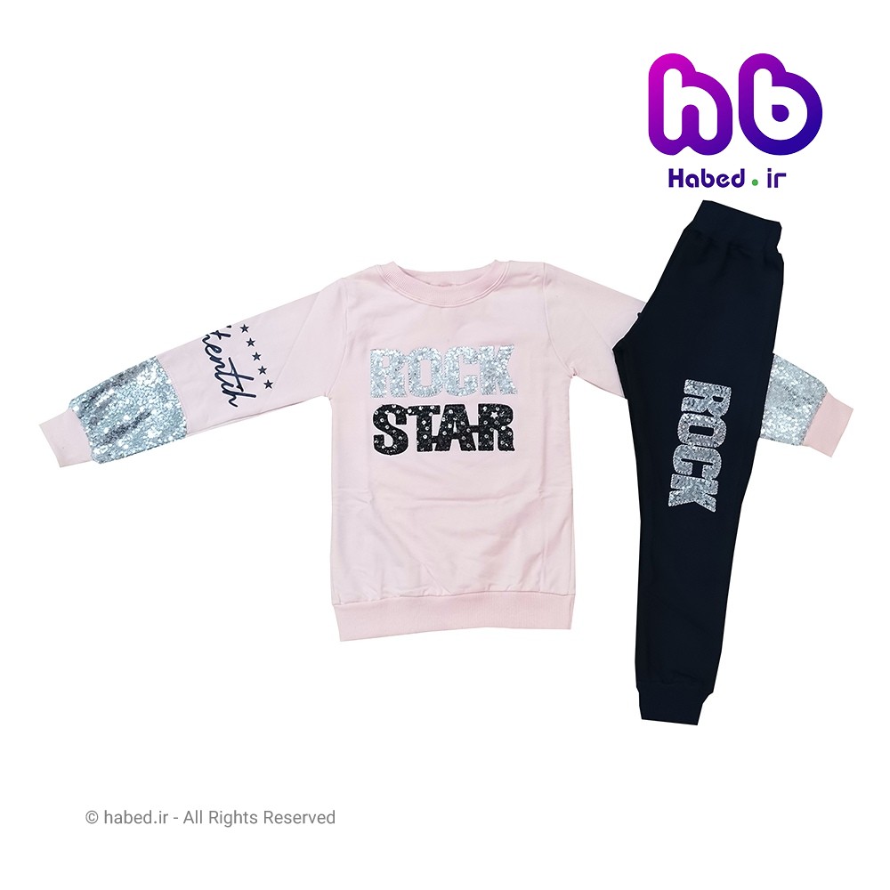 بلوز شلوار جدید دخترانه شیک ایرانی جنس پنبه دورو درجه یک کد 1222