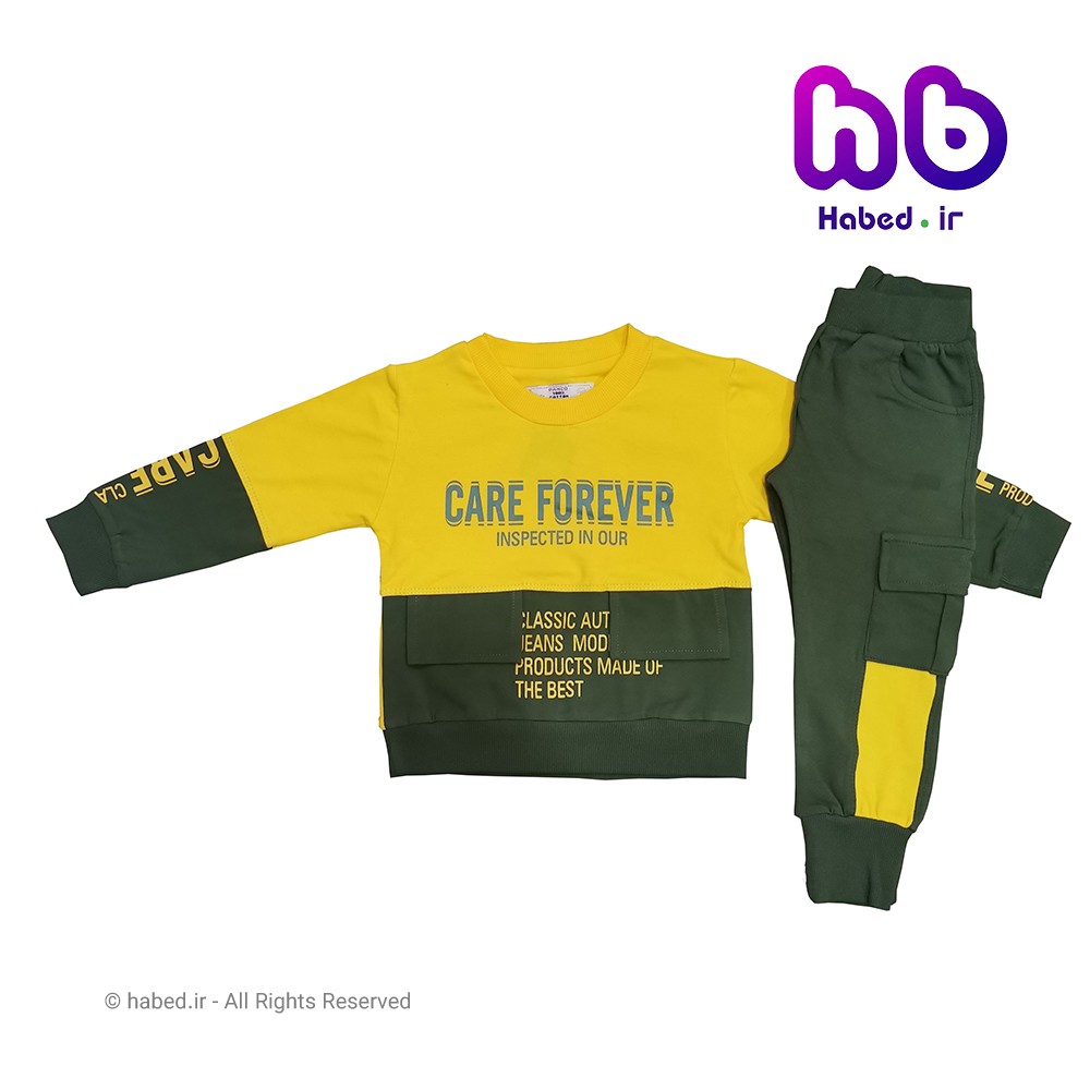 ست بلوز شلوار جدید پسرانه شیک جنس پنبه دورو درجه یک کد 1228