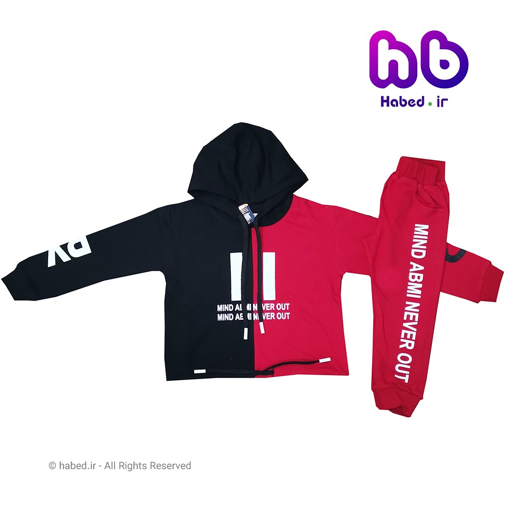 ست هودی شلوار جدید دخترانه شیک ایرانی جنس پنبه دورو درجه یک کد 1232