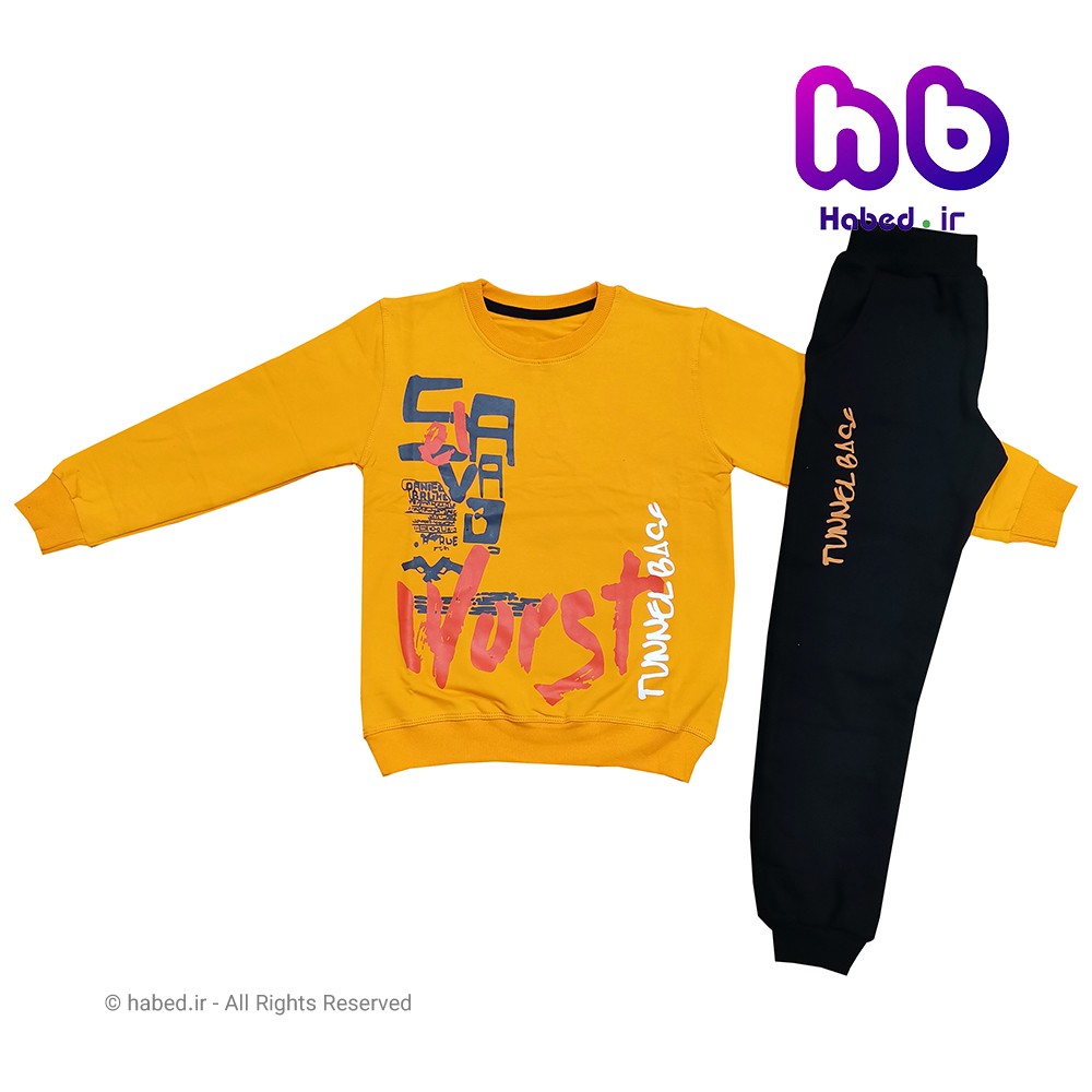 بلوز شلوار جدید پسرانه شیک جنس پنبه دورو درجه یک کد 1266