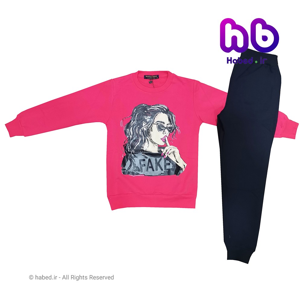 ست بنح89لوز شلوار جدید دخترانه شیک ایرانی جنس پنبه دورو درجه یک کد 1280