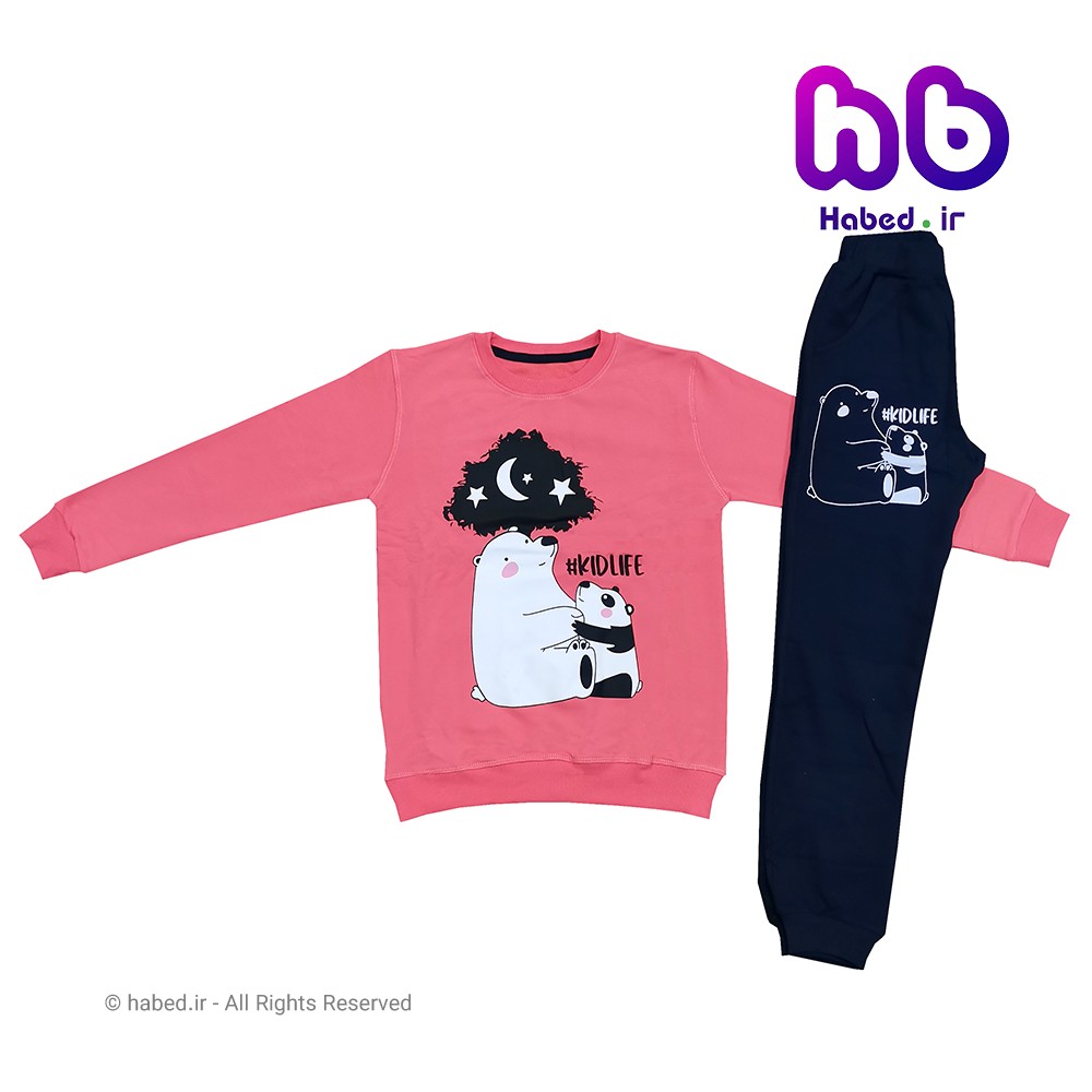 ست بلوز شلوار جدید دخترانه شیک ایرانی جنس پنبه دورو درجه یک کد 1281