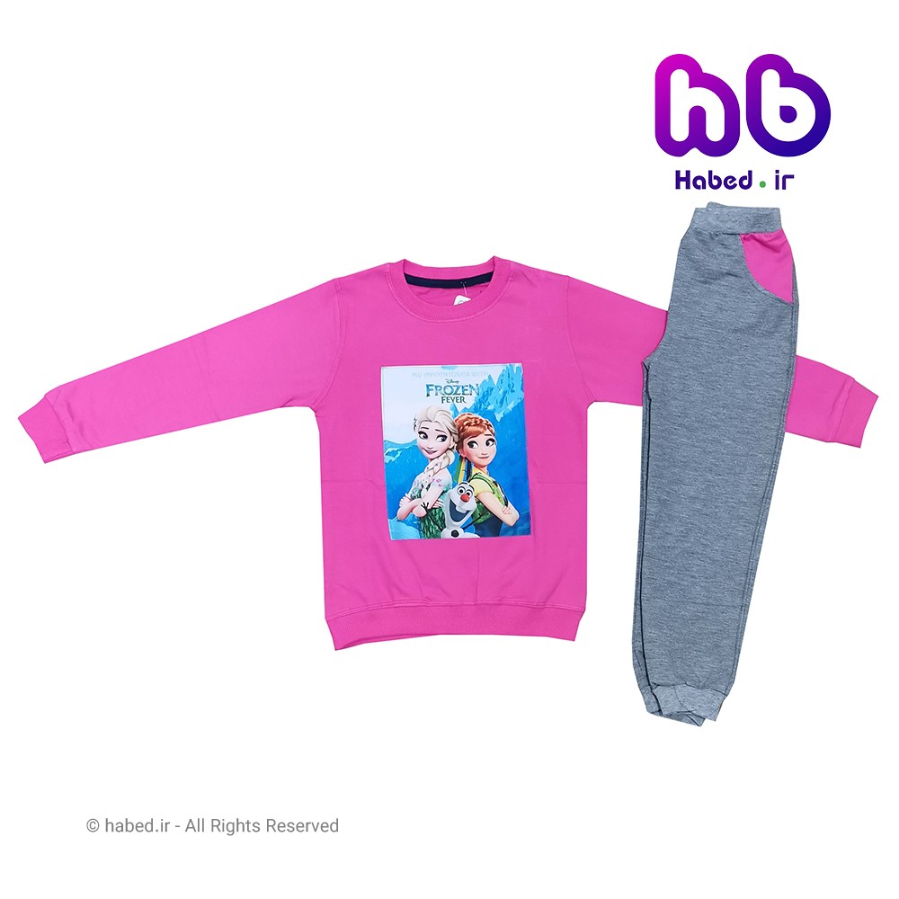 ست بلوز شلوار جدید دخترانه شیک ایرانی جنس پنبه دورو درجه یک کد 1290