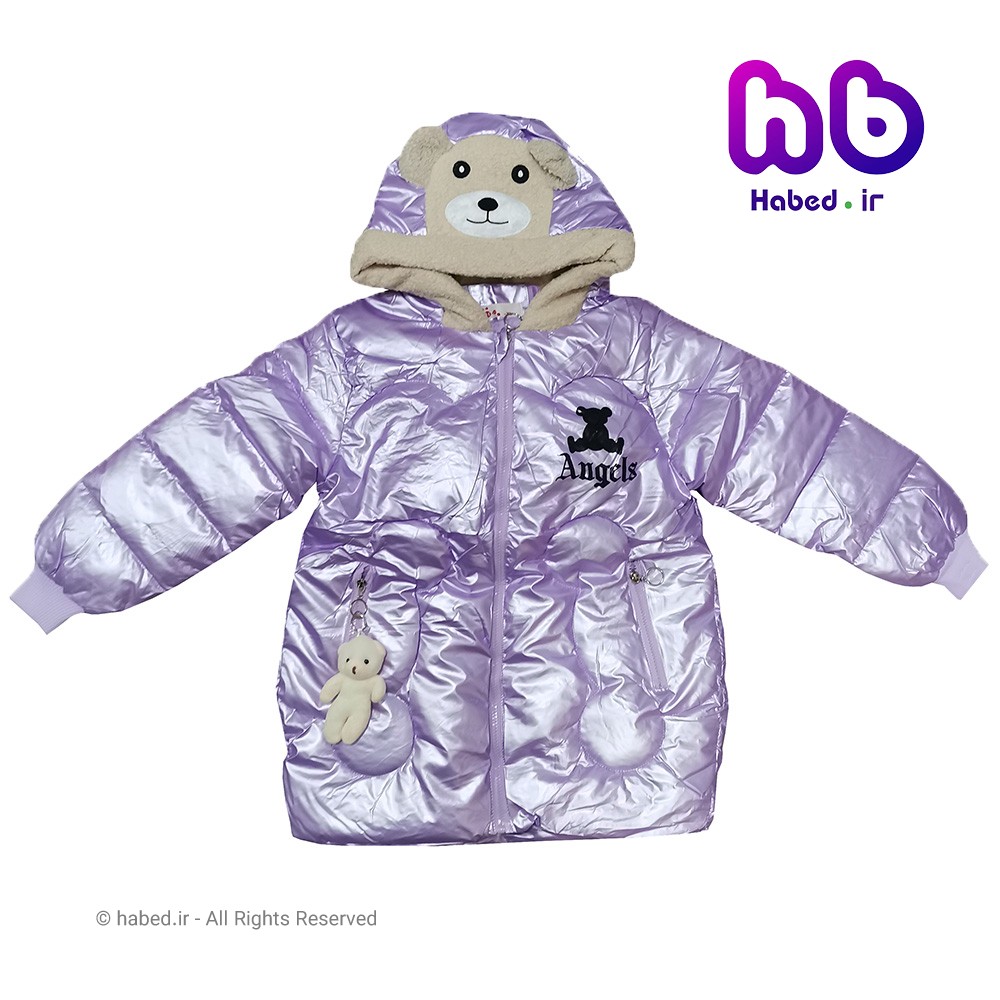 کاپشن جدید بچگانه ( دخترانه ) شیک هولوگرامی جنس شمعی بسیار عالی کد 1322