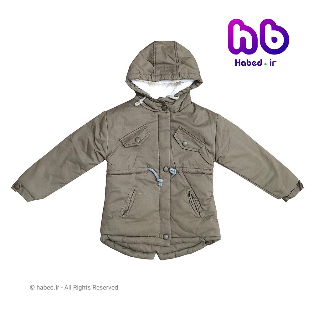 کاپشن جدید کتان بچگانه دخترانه شیک داخل کرک کد 1333