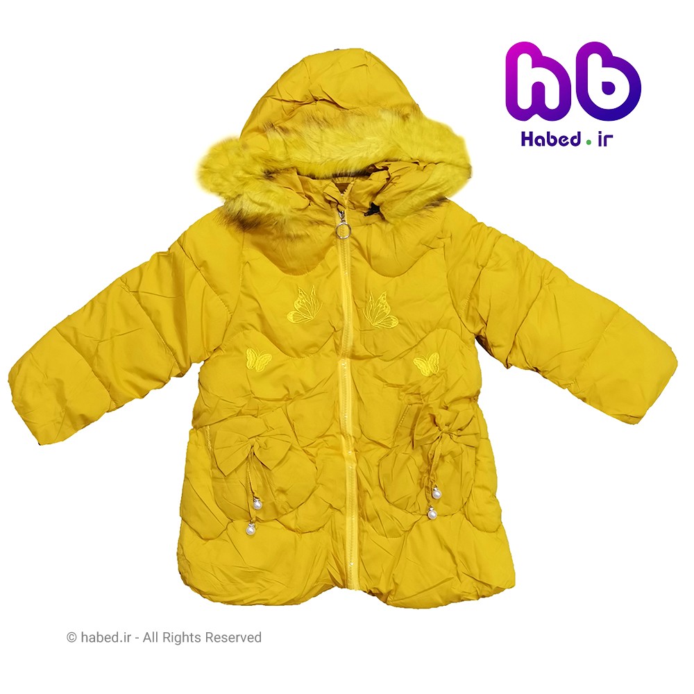 کاپشن جدید بچگانه دخترانه شیک خارجی جنس تضمینی کد 1355