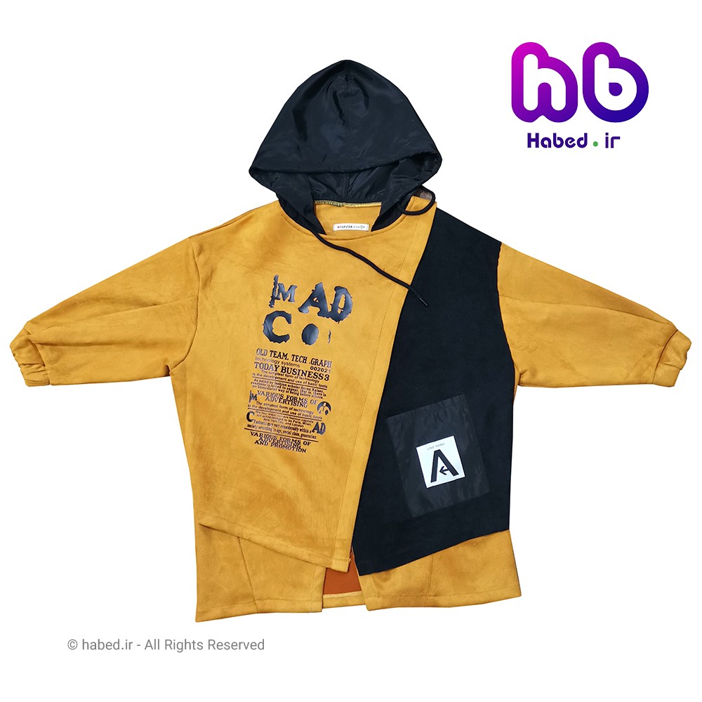 هودی جدید دخترانه شیک لش جنس مخمل ترک کد 1364