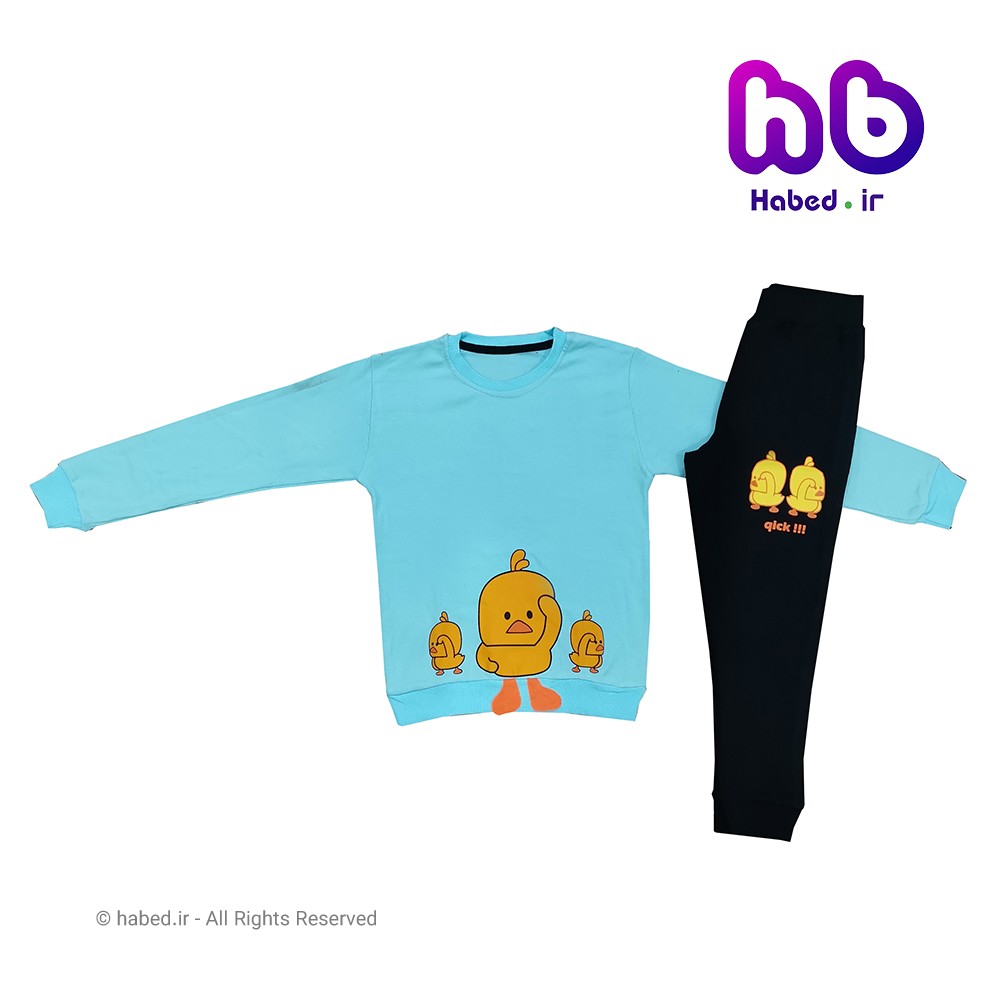 ست بلوز شلوار جدید بچگانه پسرانه و دخترانه ایرانی شیک جنس پنبه دورو کد 1383