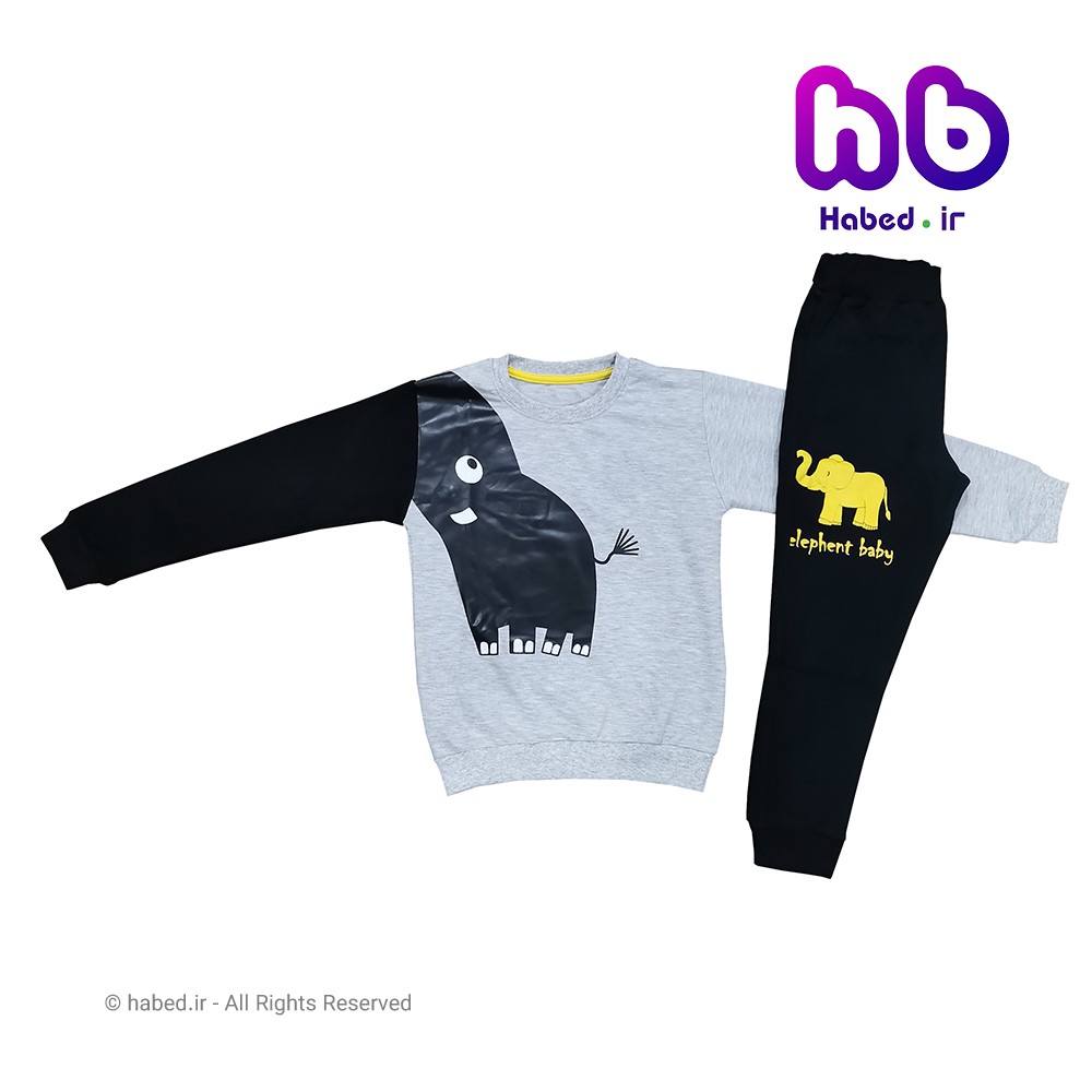 ست بلوز شلوار جدید بچگانه پسرانه و دخترانه ایرانی شیک جنس پنبه دورو کد 1390