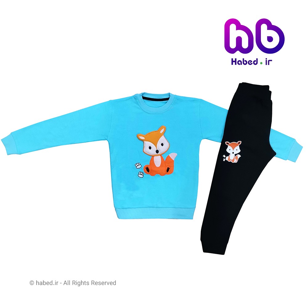 ست بلوز شلوار جدید بچگانه دخترانه ایرانی شیک جنس پنبه دورو کد 1391