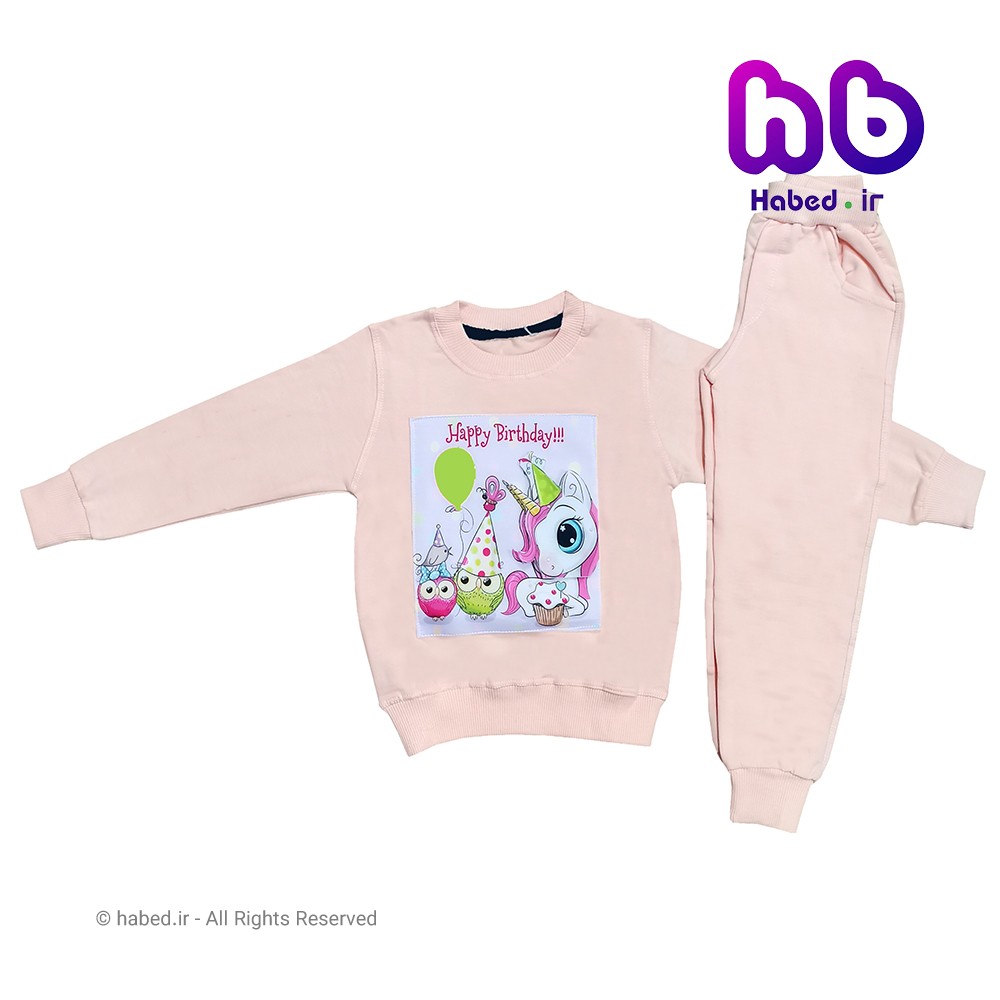 ست بلوز شلوار جدید دخترانه شیک جنس دورس کد 1399