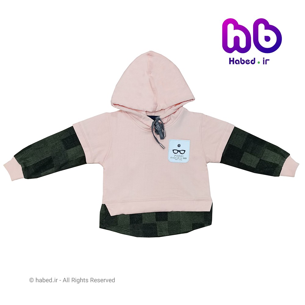 هودی تک جدید بچگانه پسرانه و دخترانه شیک جنس پنبه کد 1400