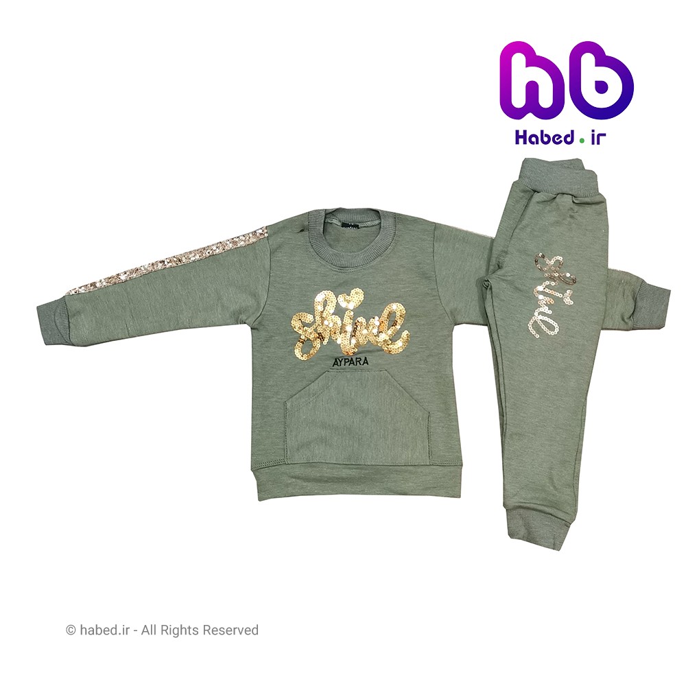 ست بلوز شلوار جدید بچگانه دخترانه شیک جنس تضمینی کد 1414