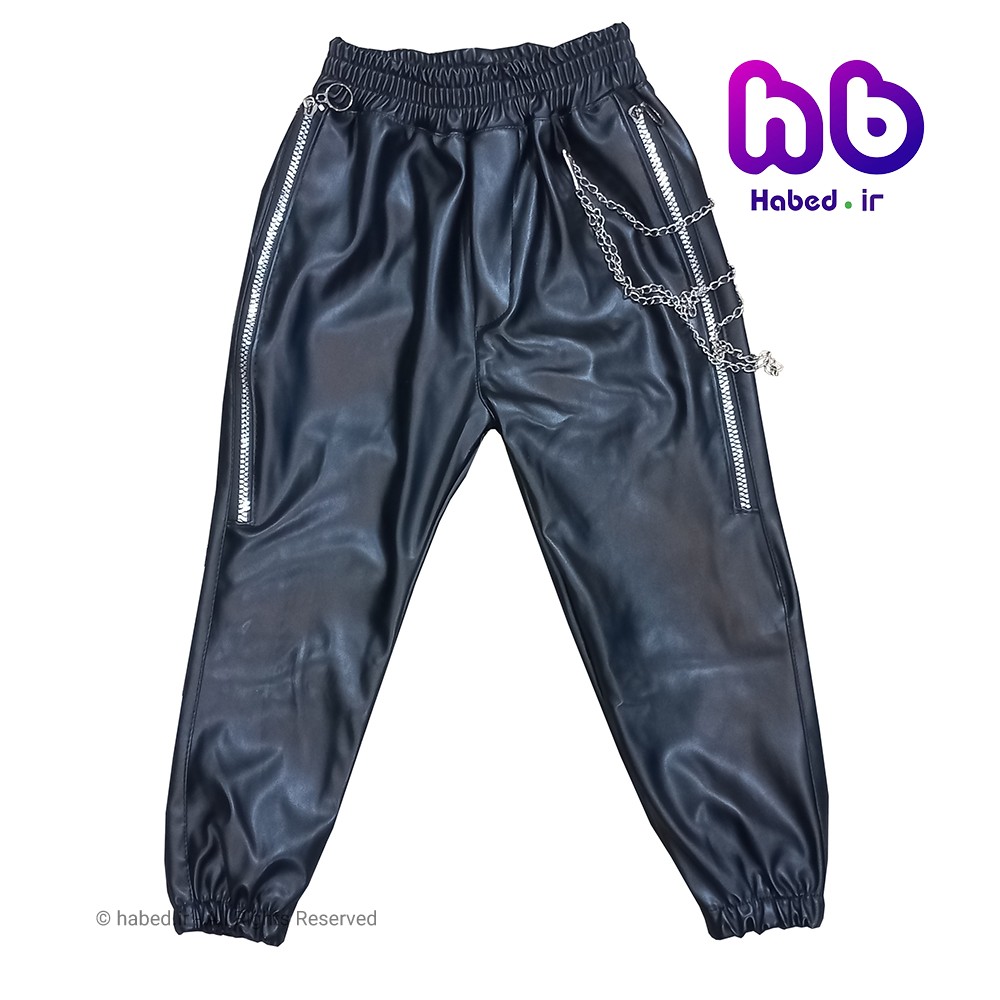 شلوار جدید بچگانه پسرانه و دخترانه چرم شیک جنس عالی کد 1425