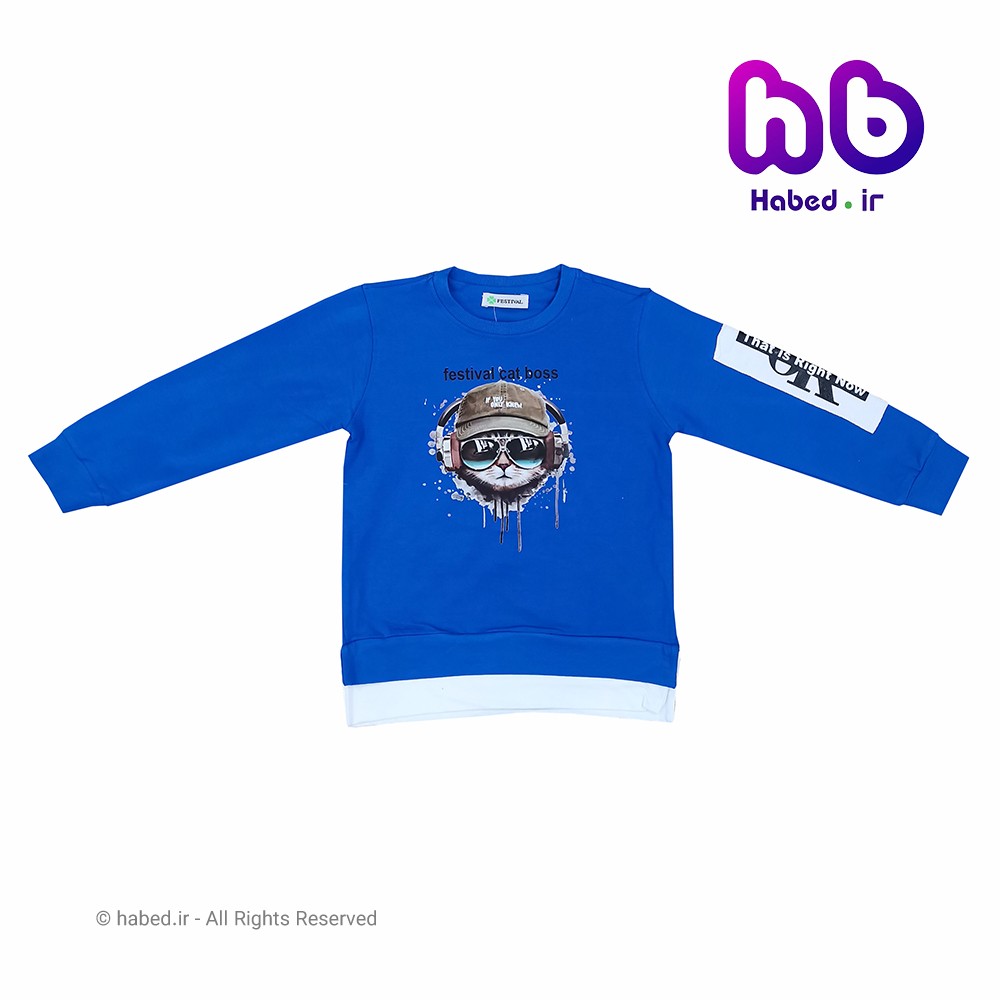 بلوز جدید بچگانه اسپرت پسرانه و دخترانه ایرانی جنس پنبه دورو درجه یک 1441