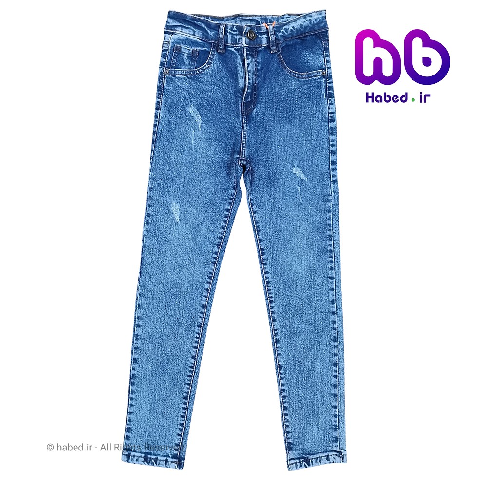 شلوار جین جدید بچگانه اسپرت جنس تضمینی کد 1474