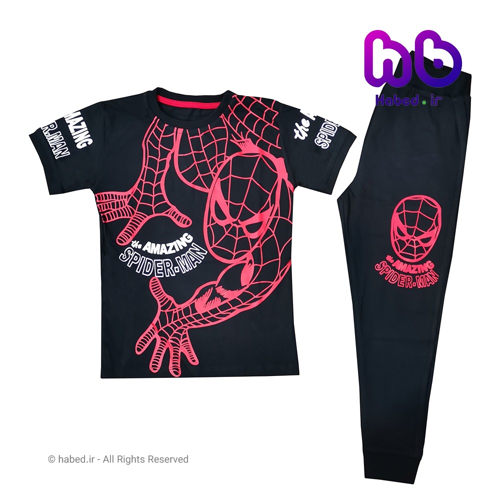 تیشرت و شلوار جدید پسرانه شیک جنس پنبه دورو درجه یک کد 1482