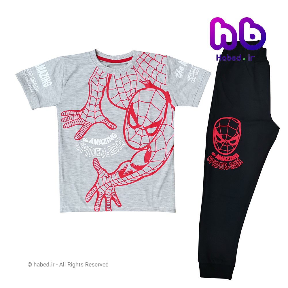 تیشرت و شلوار جدید پسرانه شیک جنس پنبه دورو درجه یک کد 1483