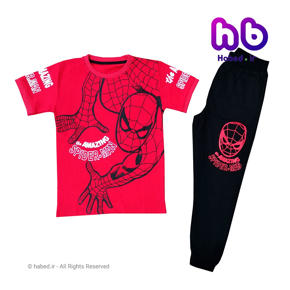 تیشرت و شلوار جدید پسرانه شیک جنس پنبه دورو درجه یک کد 1484