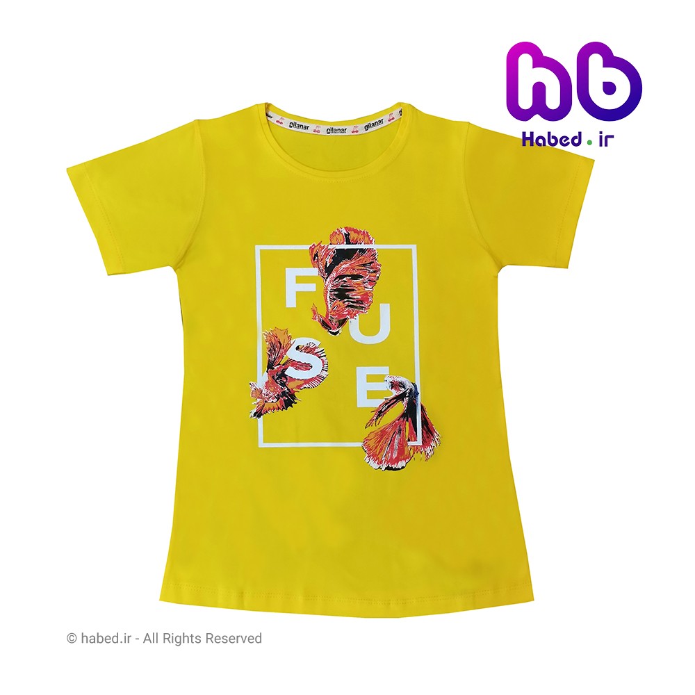 تیشرت تک جدید دخترانه شیک جنس پنبه تضمینی کد 1530