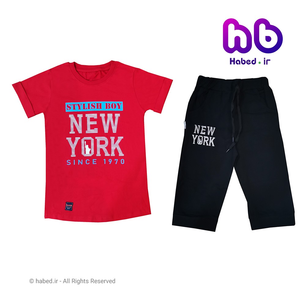 ست تیشرت شلوارک جدید اسپرت بچگانه پسرانه و دخترانه شیک جنس تضمینی کد 1557