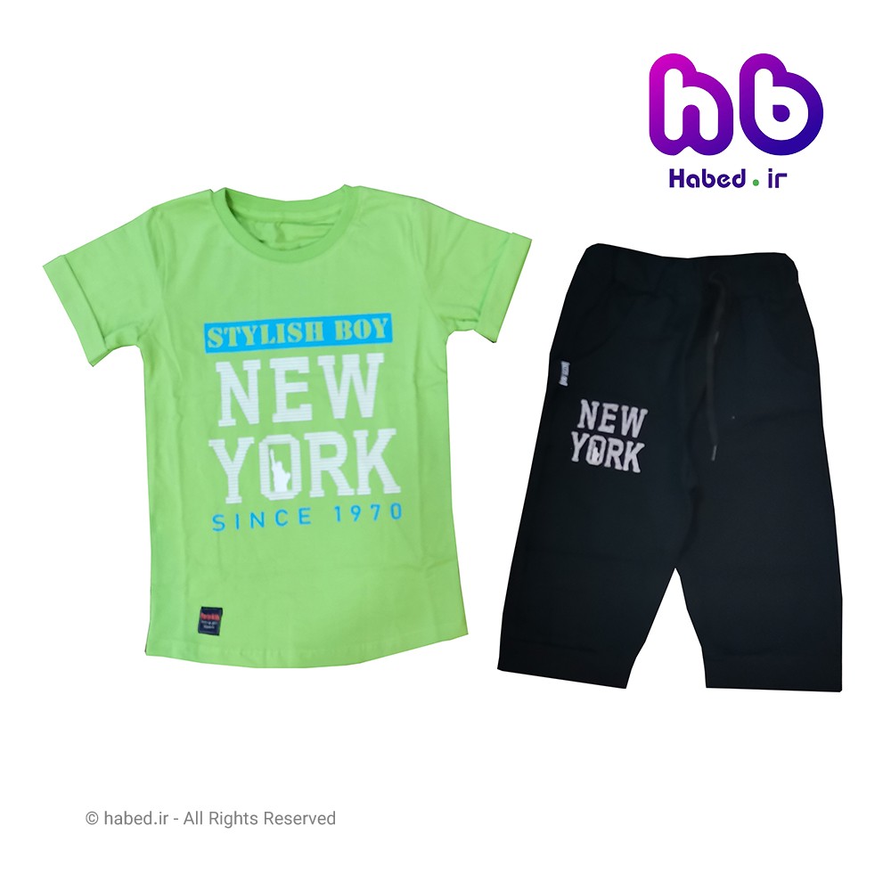 ست تیشرت شلوارک جدید اسپرت بچگانه پسرانه و دخترانه شیک جنس تضمینی کد 1559