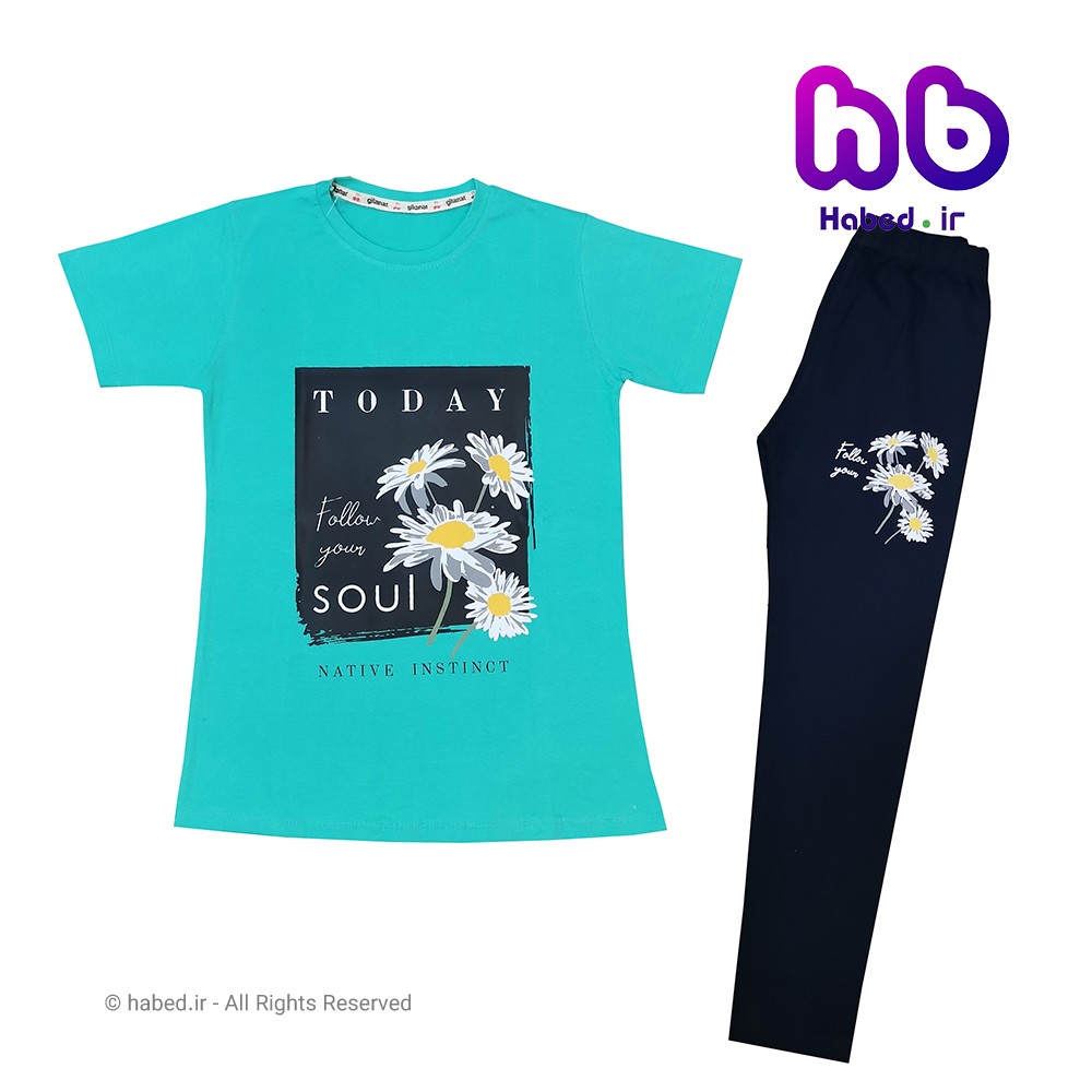 ست تیشرت شلوارک جدید اسپرت بچگانه دخترانه شیک جنس تضمینی کد 1565
