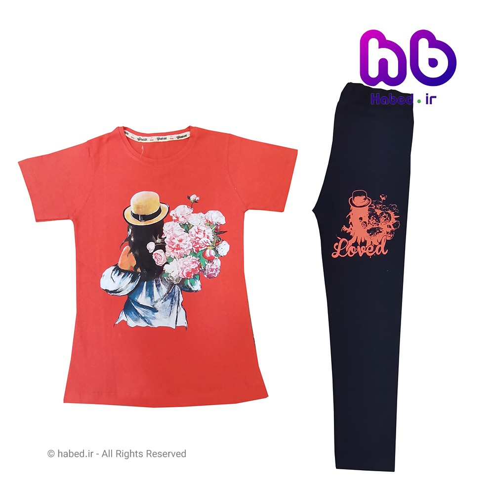 ست تیشرت شلوارک جدید اسپرت بچگانه دخترانه شیک جنس تضمینی کد 1566