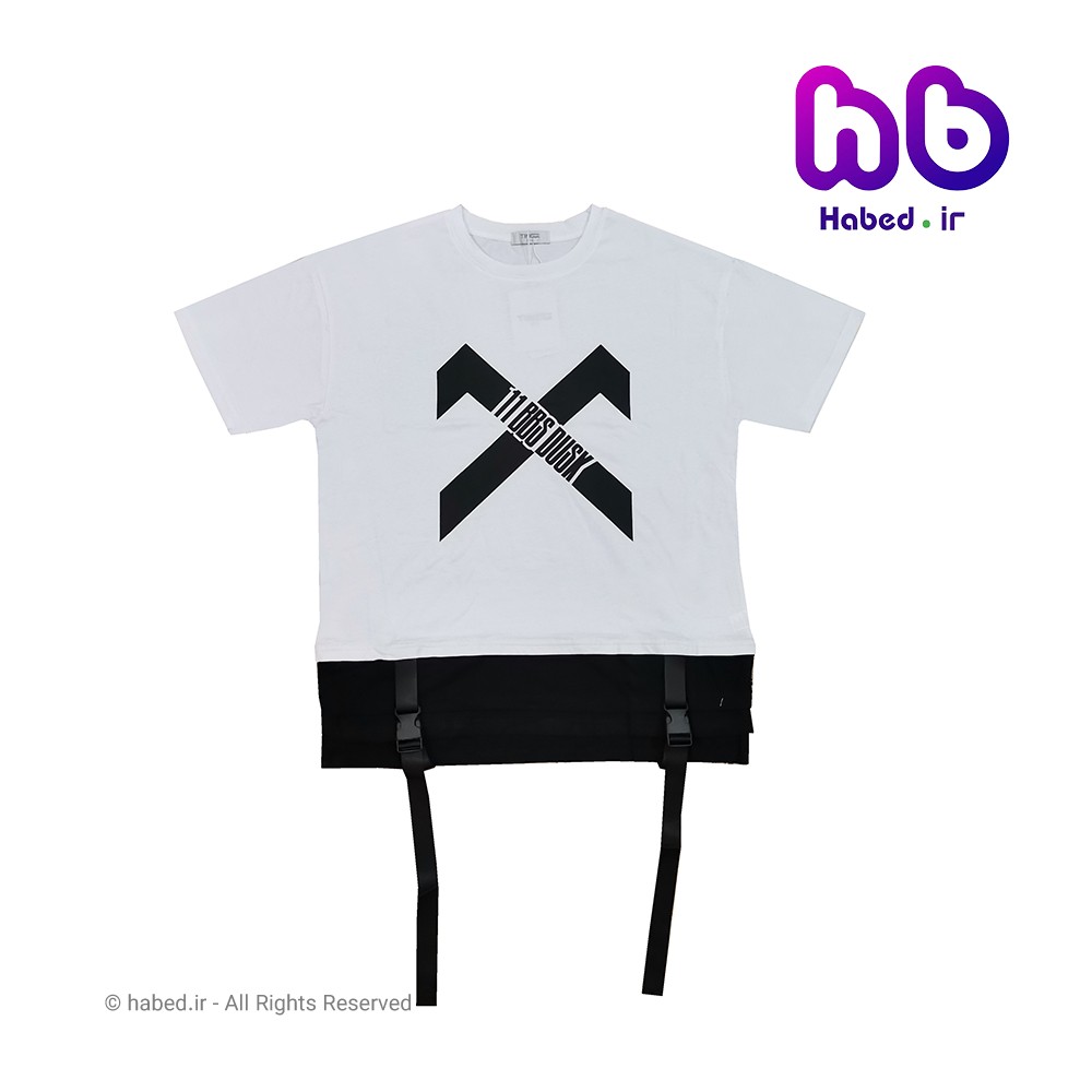 تیشرت تک بچگانه پسرانه جدید شیک خارجی جنس پنبه درجه یک بند دار طرح X کد 1758