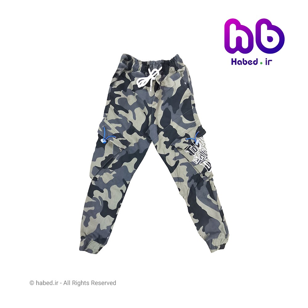 شلوار کتان شش جیب چریکی جدید بچگانه پسرانه شیک کش جنس تضمینی کد 1820