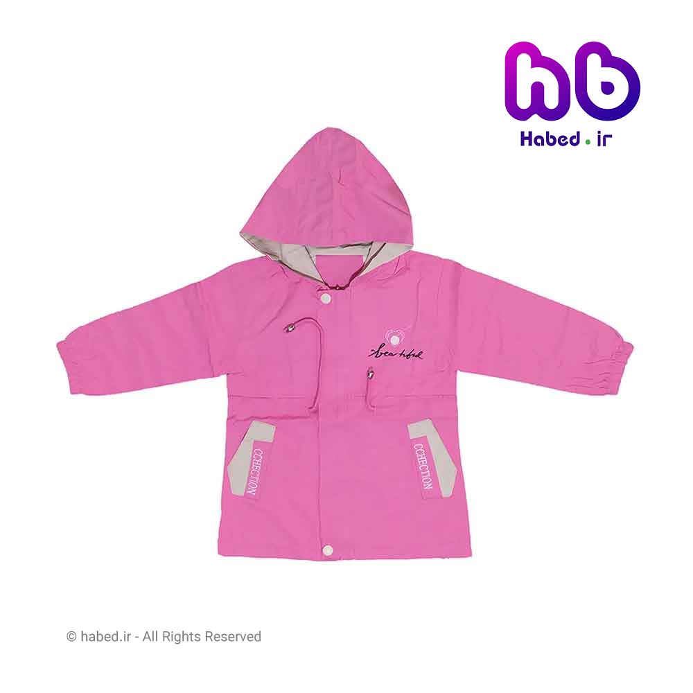 کاپشن بارونی جدید بچگانه دخترانه شیک جنس تضمینی آستری دار کد 1864