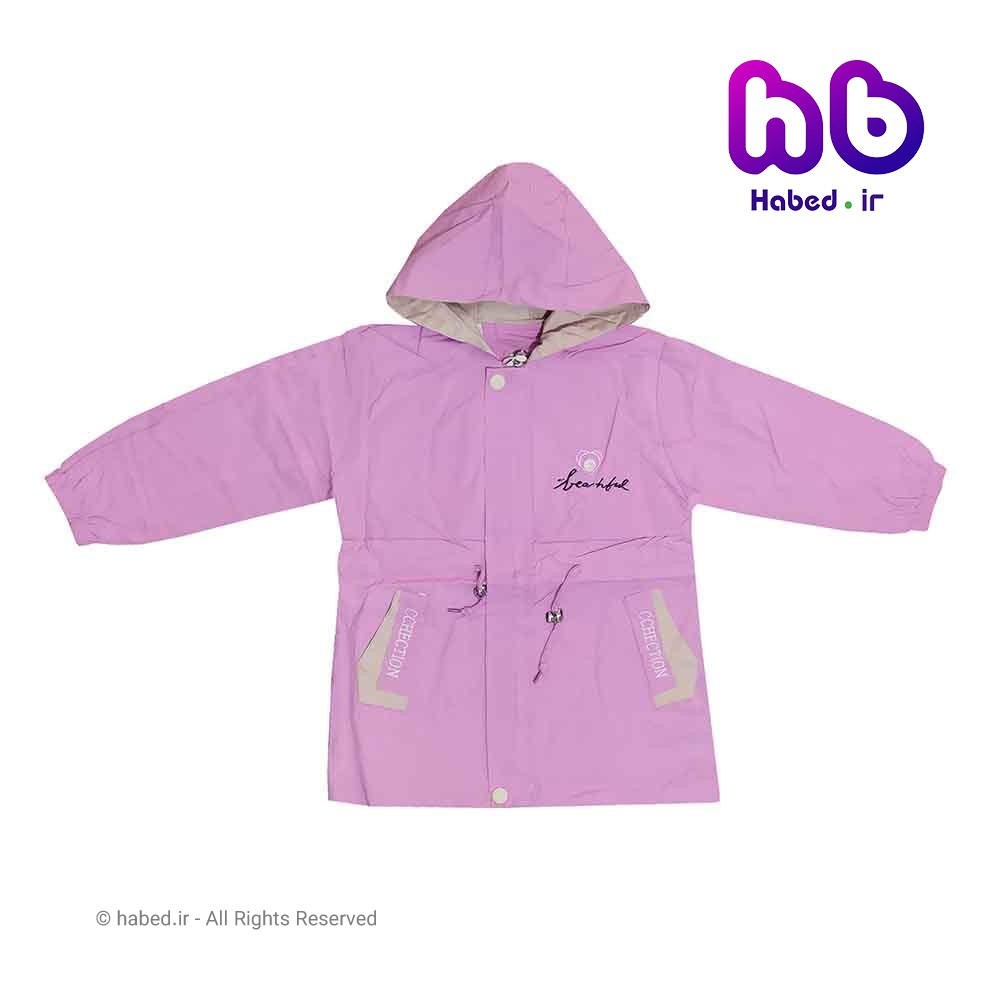 کاپشن بارونی جدید بچگانه دخترانه شیک جنس تضمینی آستری دار کد 1866