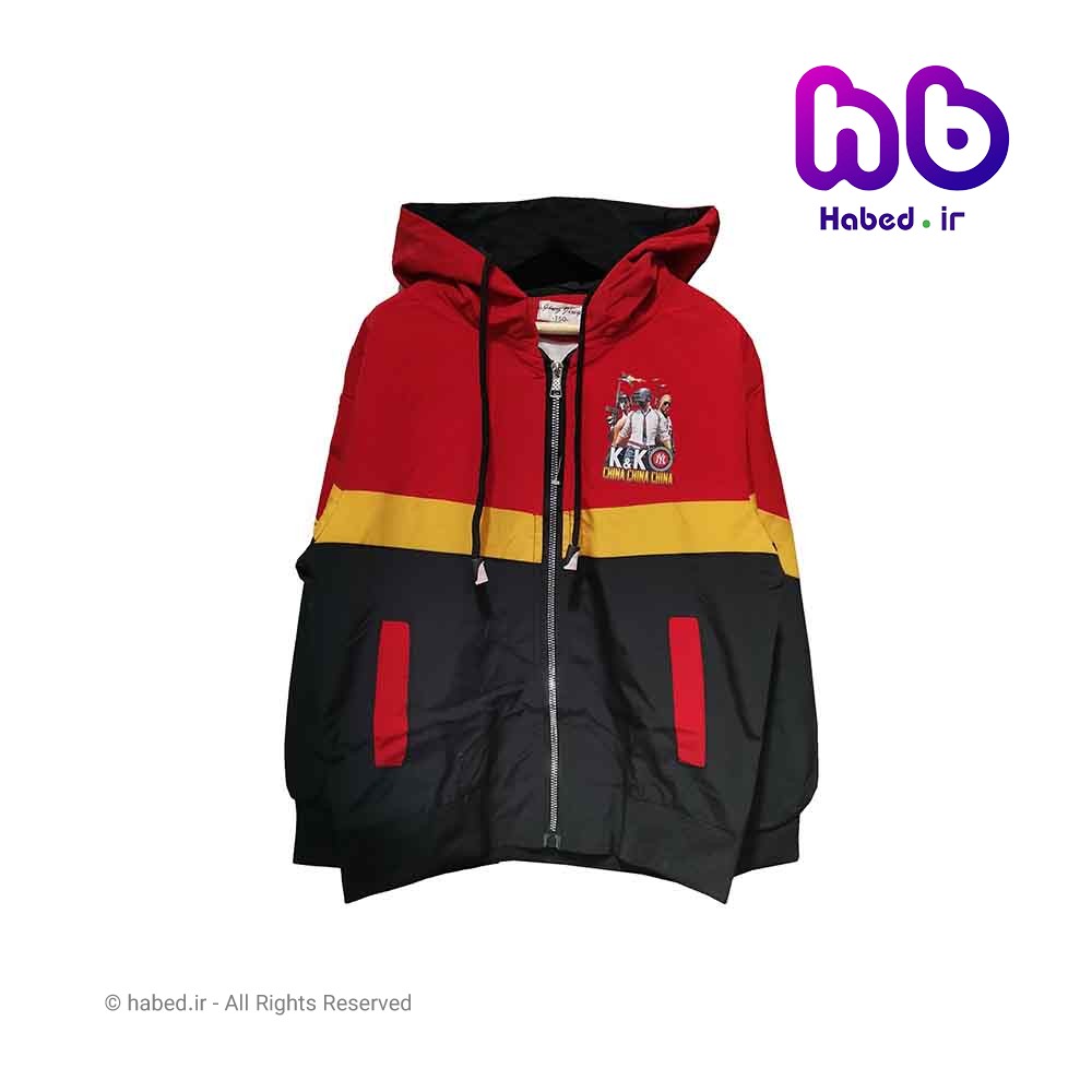 کاپشن بارونی جدید بچگانه پسرانه شیک جنس تضمینی آستری دار کد 1867