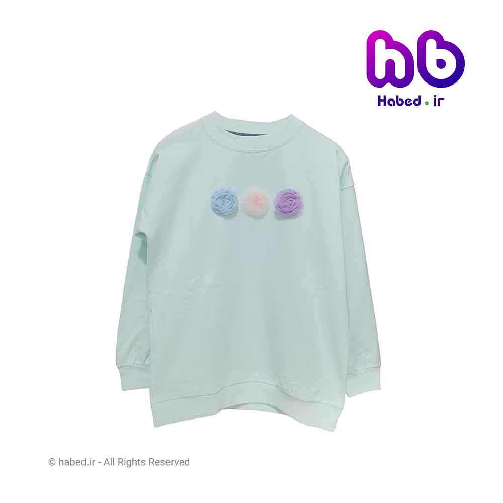 بلوز جدید بچگانه دخترانه شیک جنس پنبه دورو درجه یک طرح بستنی کد 1889