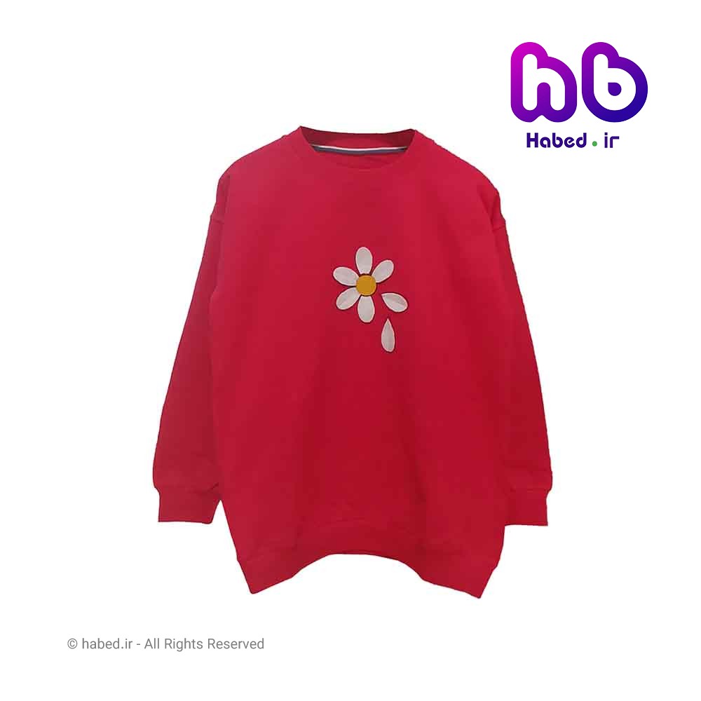 بلوز جدید بچگانه دخترانه شیک جنس پنبه دورو درجه یک طرح گل کد 1893