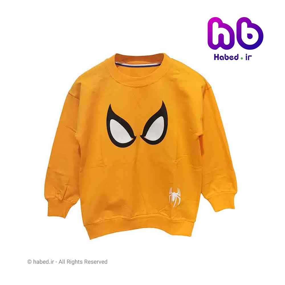 بلوز جدید بچگانه پسرانه شیک جنس پنبه دورو درجه یک طرح چشم کد 1895