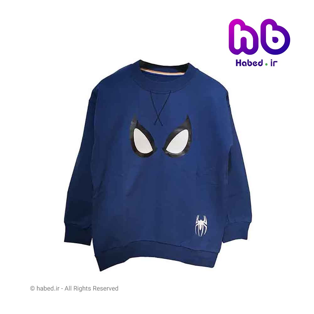 بلوز جدید بچگانه پسرانه شیک جنس پنبه دورو درجه یک طرح چشم کد 1896