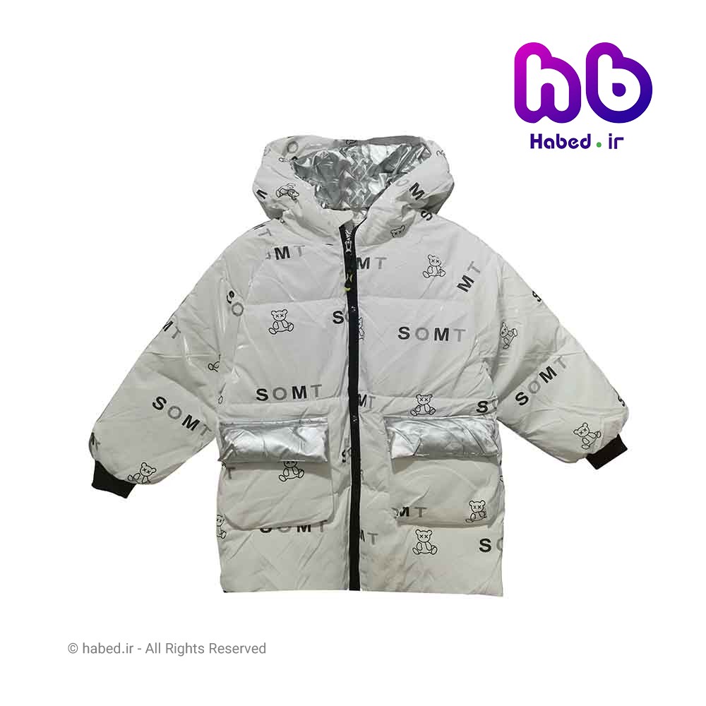 کاپشن جدید بچگانه پسرانه و دخترانه هولوگرامی شیک جنس تضمینی کد 1904