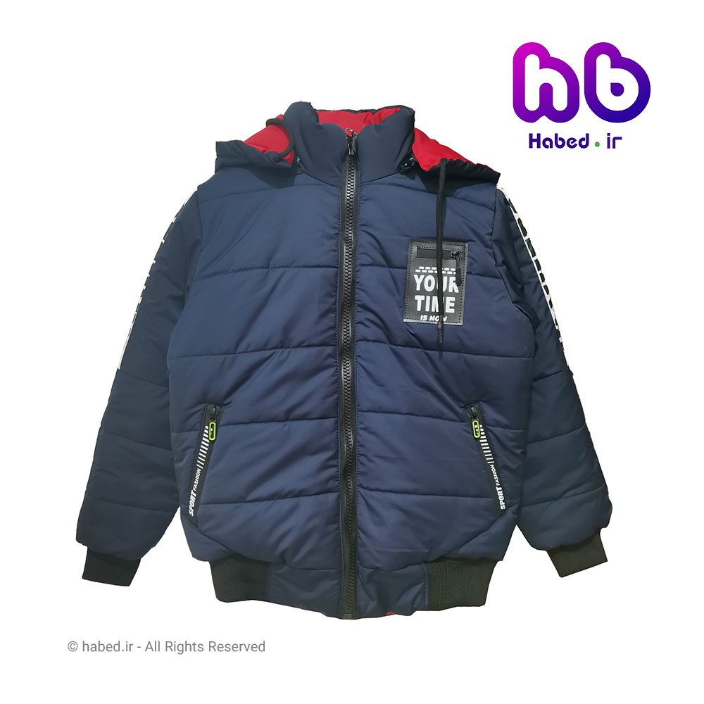 کاپشن دوروی جدید بچگانه پسرانه شیک جنس تضمینی کد 1928