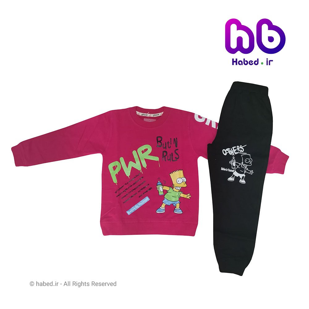 بلوز شلوار جدید بچگانه دخترانه شیک جنس دورس تضمینی کد 1966