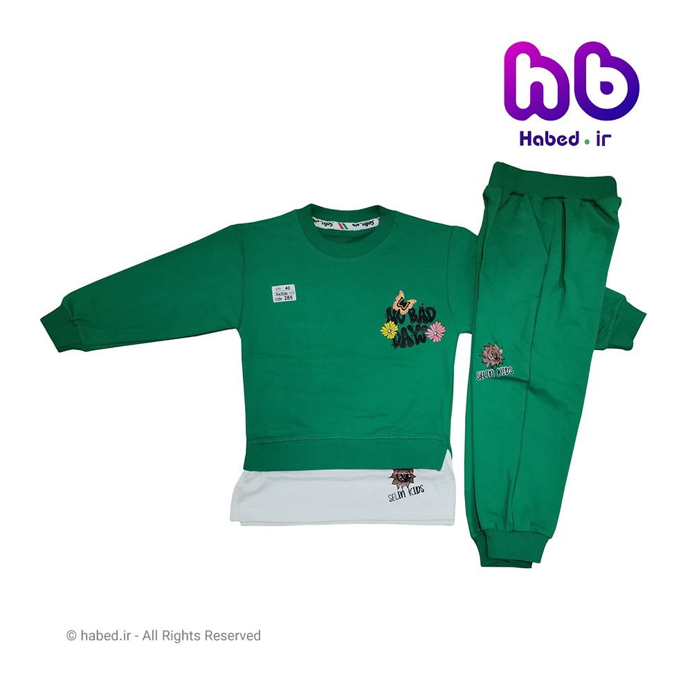 بلوز شلوار جدید بچگانه پسرانه و دخترانه شیک جنس دورس تضمینی کد 1987