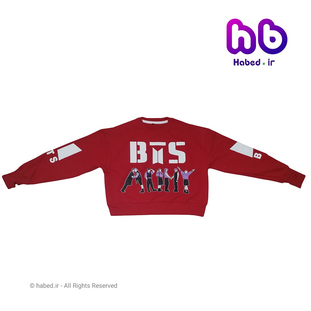 بلوز کراپ جدید دخترانه شیک جنس پنبه تضمینی و آستین انگشتی کد 1994