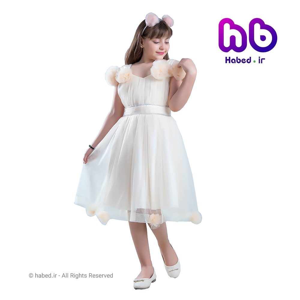 پیراهن مجلسی تور جدید بچگانه دخترانه شیک جنس تضمینی کد 1997