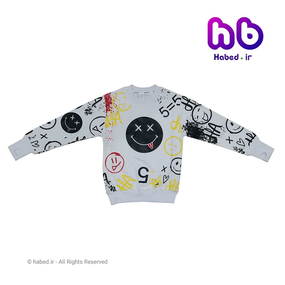 بلوز جدید بچگانه پسرانه شیک جنس پنبه دورو درجه مچ انگشتی یک کد 2009