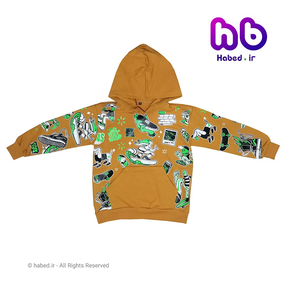 هودی جدید بچگانه اسپرت پسرانه و دخترانه جنس دورس تضمینی کد 2013